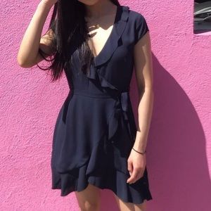 Aritzia Sunday Best Wrap Dress